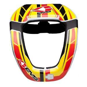    EVS R4 RACE COLLAR GRAPHICS KIT YELLOW/RED/BLACK YOUTH Automotive