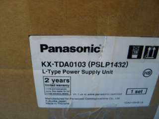 Panasonic KX TDA0103 L Type Power Supply for TDA100/200, TDE100/200