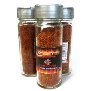 The Chilli Lover Hot Piri Piri seasoning / Rub 35g jar made from our 