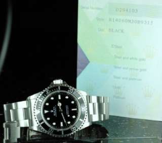   14060 No Date Submariner D Serial 2005 COMES WITH PAPERS  