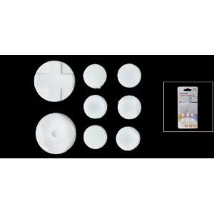  White 8 Button Analog Joystick D Pad for Sony PSP 2000 