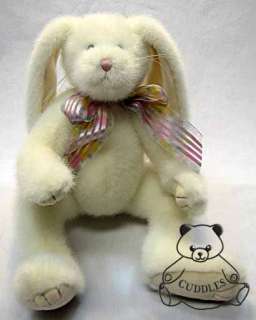 Cassie White Rabbit Boyds Bear Plush Stuffed Animal Easter Bunny 