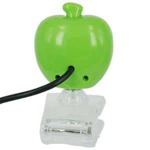 0M Pixel Green Apple USB PC Web Webcam w/ Mic & Clip  