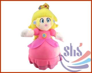 New Super Mario Princess Peach Plush Soft Doll Toy  