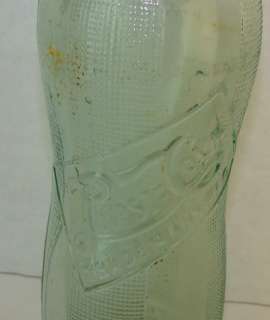 Vintage Pepsi  Cola Peanut Shape Bottle 6 1/2 Fl Ozs Double Dot Emb 
