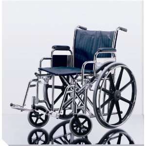 Medline Excel Extra Wide Wheelchairs   300 lb Capacity   Elevating 