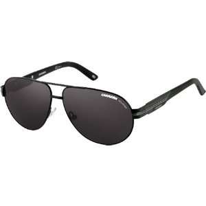Carrera 13/S Mens Aviator Metal Polarized Sports Sunglasses   Black 