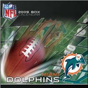  Miami Dolphins NFL Box Calendar