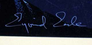 Eyvind Earle Blue Pine Signed fine art serigraph orig CoA dark tree 