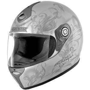  Shark RSF 3 Kobe Full Face Helmet Small  Silver 