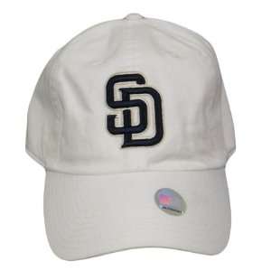 MLB SAN DIEGO PADRES WHITE NEW FRANCHISE HAT CAP X LG  