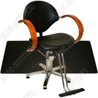   Styling Chair with FREE Cutting Cape, Anti Fatigue Floor Mat