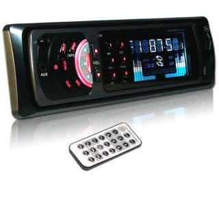 In Dash SD USB  Car Stereo Player FM Detachable Panel Non CD iPhone 