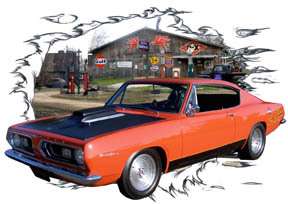 You are bidding on 1 1967 Orange Plymouth BarraCuda Custom Hot Rod 
