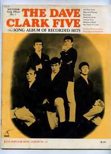 The Dave Clark Five Song Album Of Recorded Hits 1964  