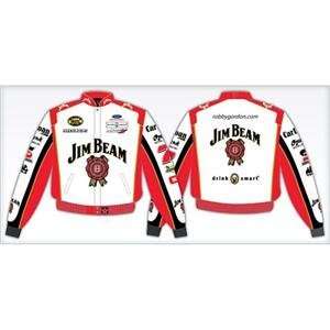 Robby Gordon Jim Beam Twill NASCAR Uniform Jacket by JH Design 