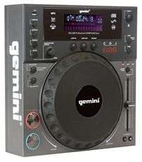 Pair Gemini CDJ 600 Professional DJ CD  USB Players With Scratching 