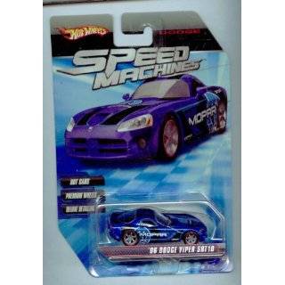 Hot Wheels Speed Machines 06 Dodge Viper SRT10 BLUE 164 Scale