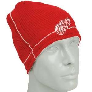 Reebok Detroit Red Wings Red White Official Team Reversible Knit 
