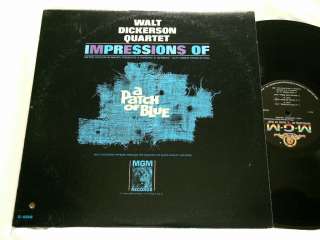   DICKERSON Impressions of A Patch of Blue SUN RA MGM mono LP  