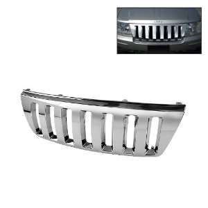  SPYDER JEEP GRAND CHEROKEE 99 04 1PC FRONT GRILLE   CHROME 