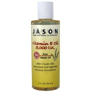  Jason Natural Vitamin E Oil, 100 Pure, 5000 IU  4 oz 