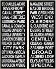 JRs Framed Vintage Subway Rollsigns items in JRs Framed Subway Signs 