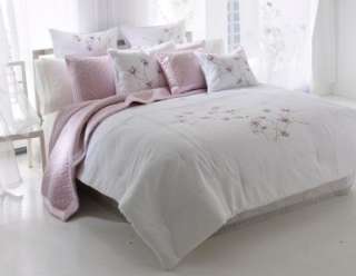 ERBA LERBA SANCTUARY LILY LILAC 14 KING DUVET SET NEW  