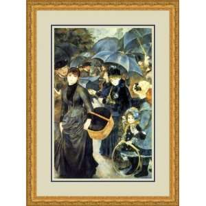  Umbrellas by Pierre Auguste Renoir   Framed Artwork 