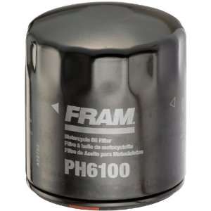   FRAM PH6100 Motorcycle Full Flow Lube Spin on Oil Filter Automotive