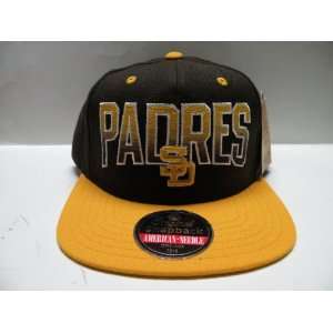   Padres Script 2 Tone Retro Snapback Cap Old School