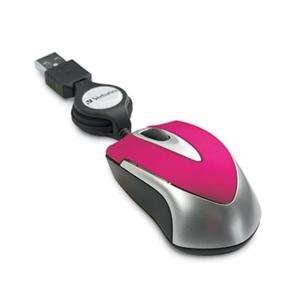  NEW Optical Trave Mouse   Pink Ma (Input Devices) Office 