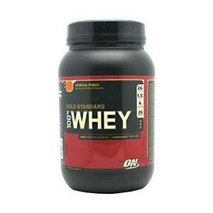  Optimum Nutrition/Gold Standard 100% Whey/Tropical Punch/2 
