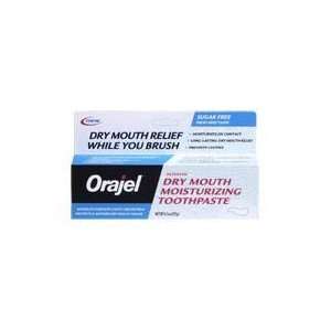  Orajel Dry Mouth Moisturizing toothpaste 4.5 Oz Health 