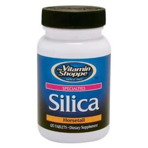  Vitamin Shoppe   Silica, 500 mg, 120 tablets Health 