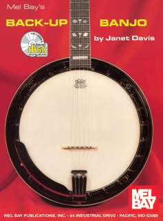 Back Up Banjo Janet Davis Book 2 Cd Set NEW  