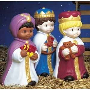   Piece Indoor Outdoor 18 Childrens Nativity Wisemen