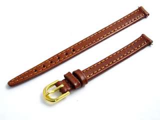 Montana Replacement Leather Watch Strap Band 8mm Tan g  