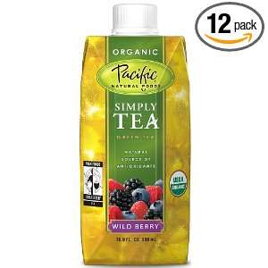 Pacific Natural Foods Organic Wld Berry Tea, 16.9000 Ounces (Pack Of 