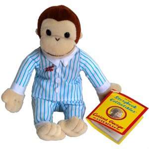  Pajamas   Curious George Monkey Bean Bag Plush Toy 