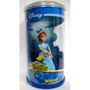  Disney Peter Pan Pirates Heroes  Wendy with Accesories 