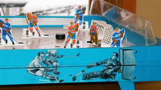   Munro Toys Bobby Hull NHL Tin Metal Table Top Rod Hockey Game  