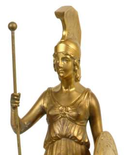 Hans Keck Roman Minerva Greek Athena Bronze Sculpture  