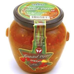 ROASTED PEPPER SPREAD (Salads) HYSON, Packaged in Glass Jar, 540g 
