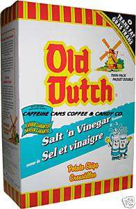 OLD DUTCH SALT & VINEGAR CHIPS 180g BOXES  