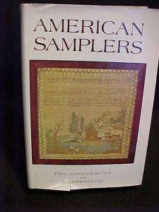 HB American Samplers Book, Bolton & Coe  