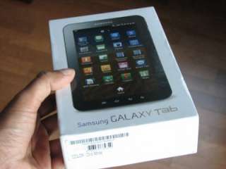   FACTORY UNLOCKED SAMSUNG GALAXY TAB 16GB GT P1000 TABLET PHONE WHITE