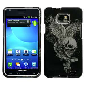 Hard SnapOn Phone Cover Case FOR Samsung GALAXY S II 2 i777 AT&T Skull 