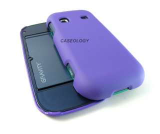   RUBBERIZED HARD SNAP ON COVER CASE SAMSUNG GRAVITY TXT PHONE ACCESSORY