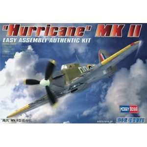   72 Easy Build Hurricane MKII (Plastic Model Airplane) Toys & Games